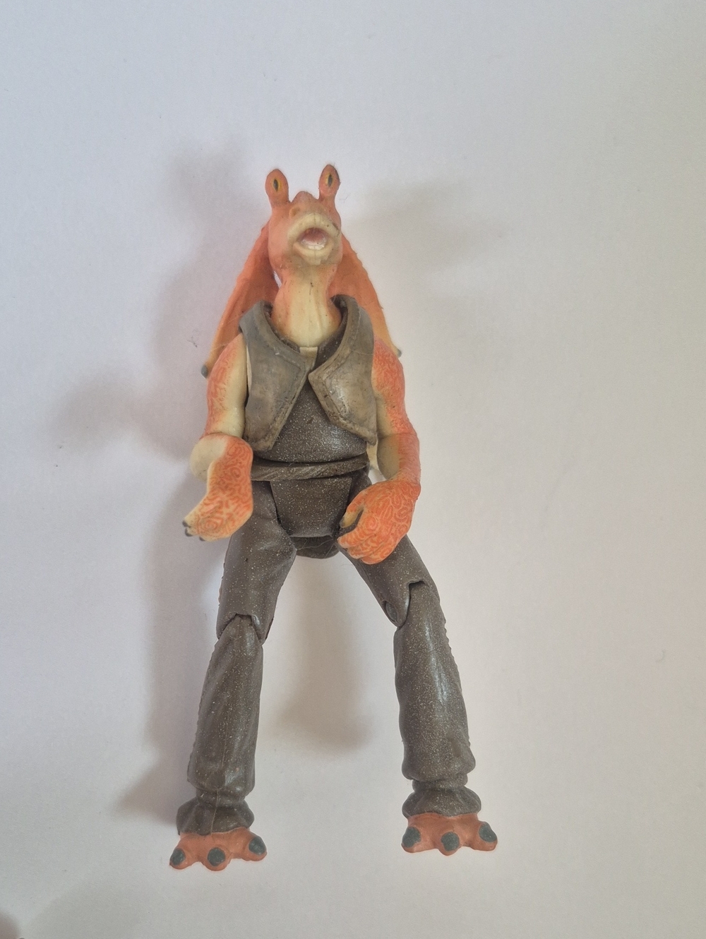 Vintage 90's Star Wars Action Figure Jar Jar Binks